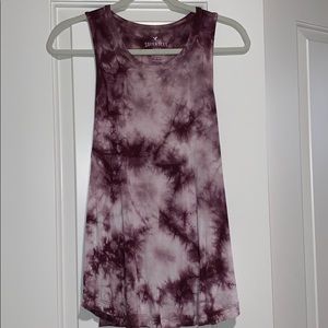 Purple Tye-Dye tank